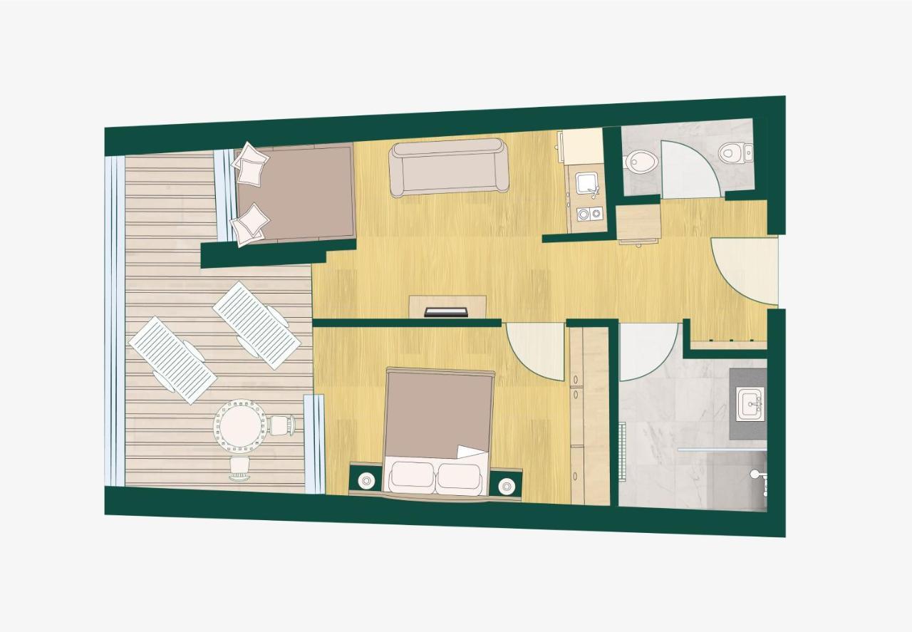 Junior Suite mit Balkon