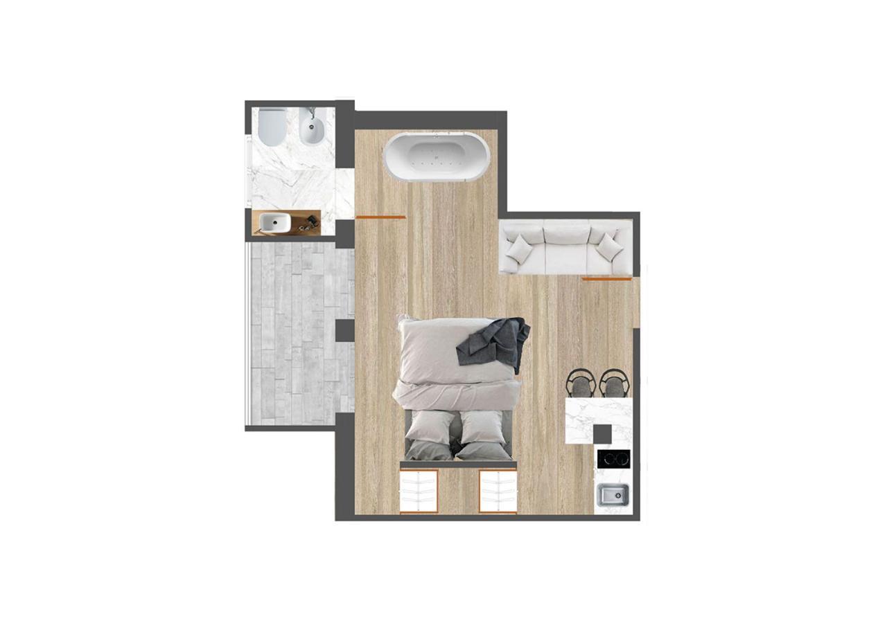 Suite Junior con vistas laterales al mar