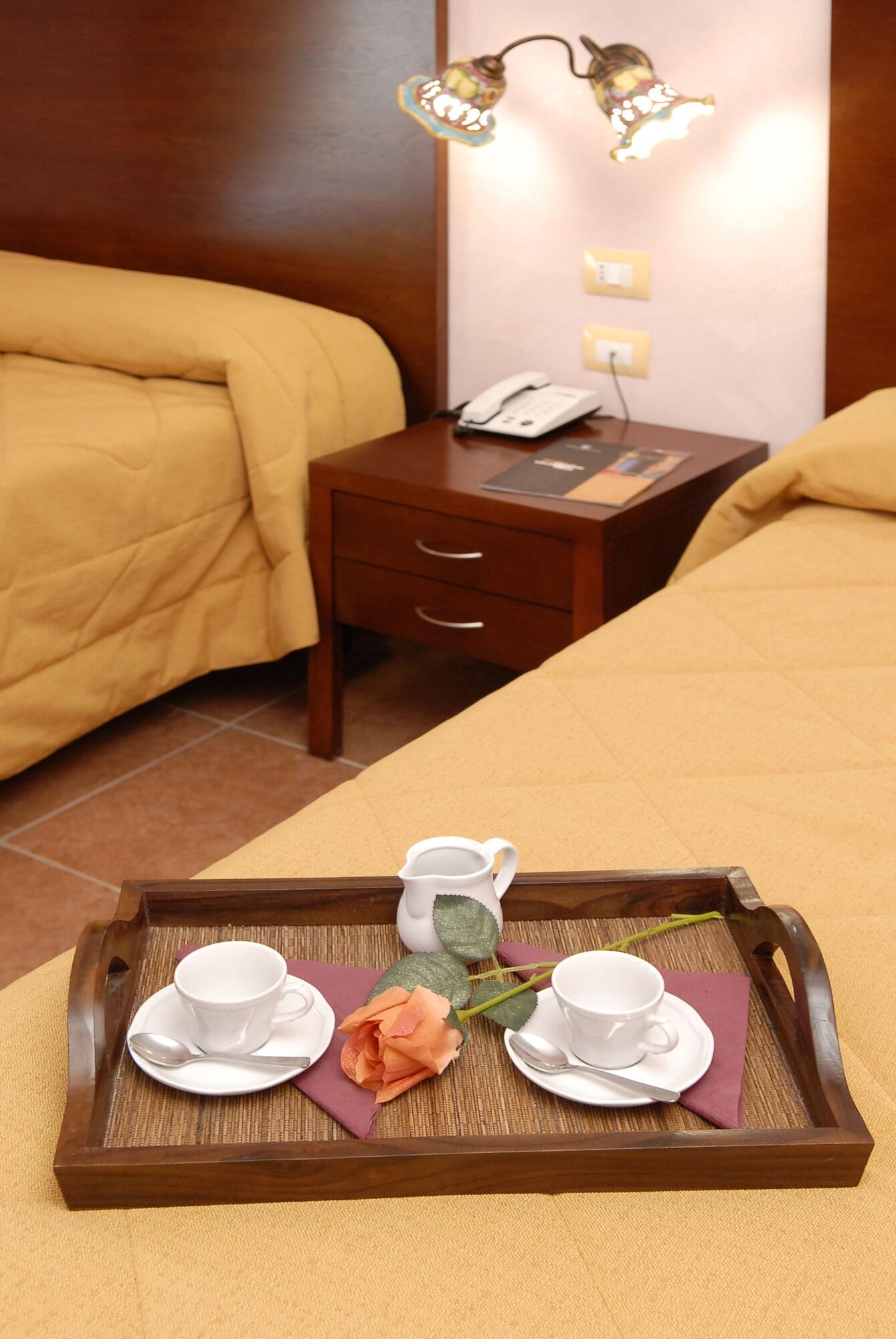Kamer met 2 Queensize Bedden