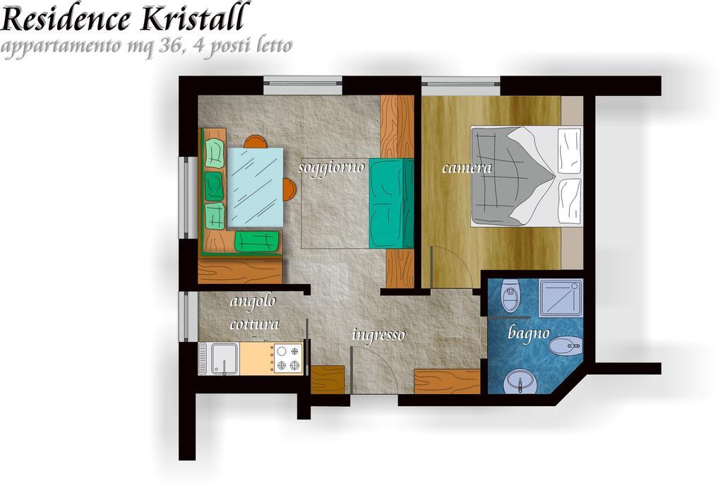 Apartament z 1 sypialnią i widokiem na góry (4 osoby dorosłe)