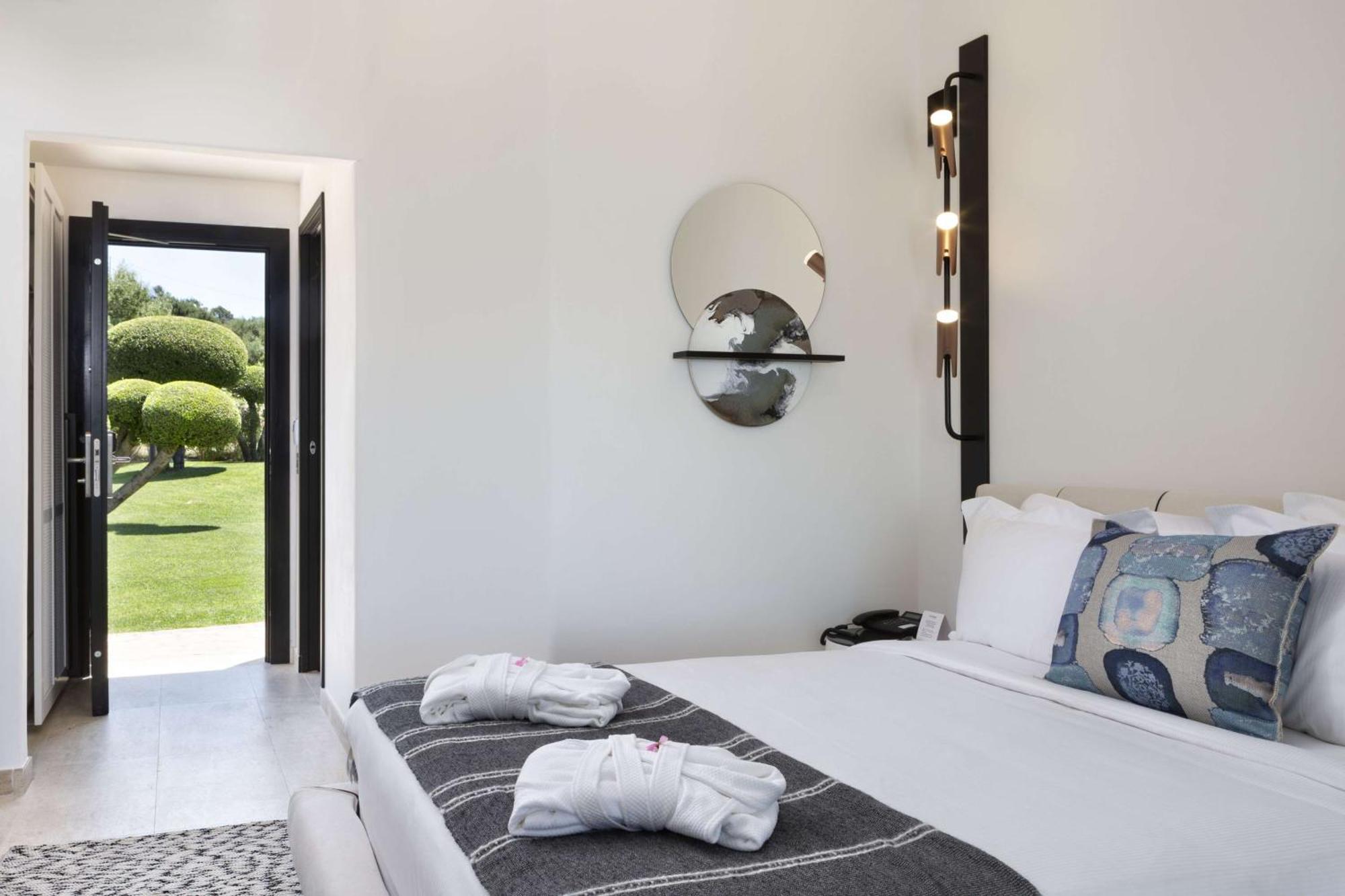 Deluxe Zimmer mit Queensize-Bett und Meerblick