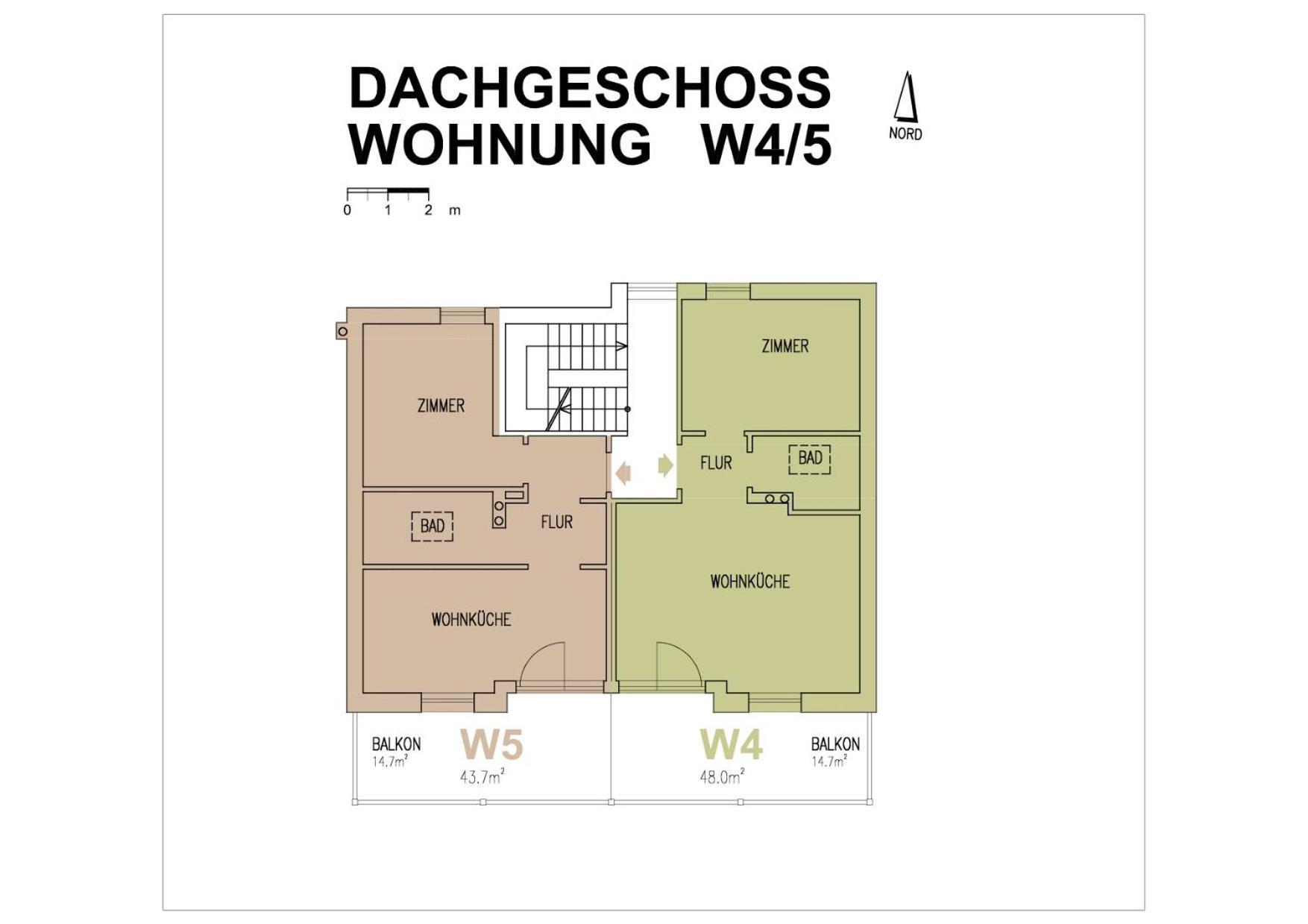 Apartment mit schöner Aussicht