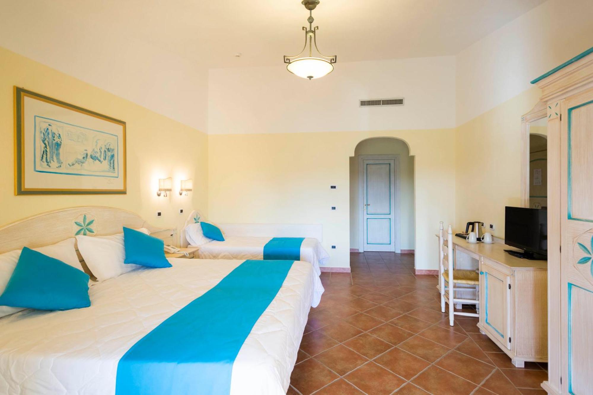 Habitación Cuádruple - vistas al jardín