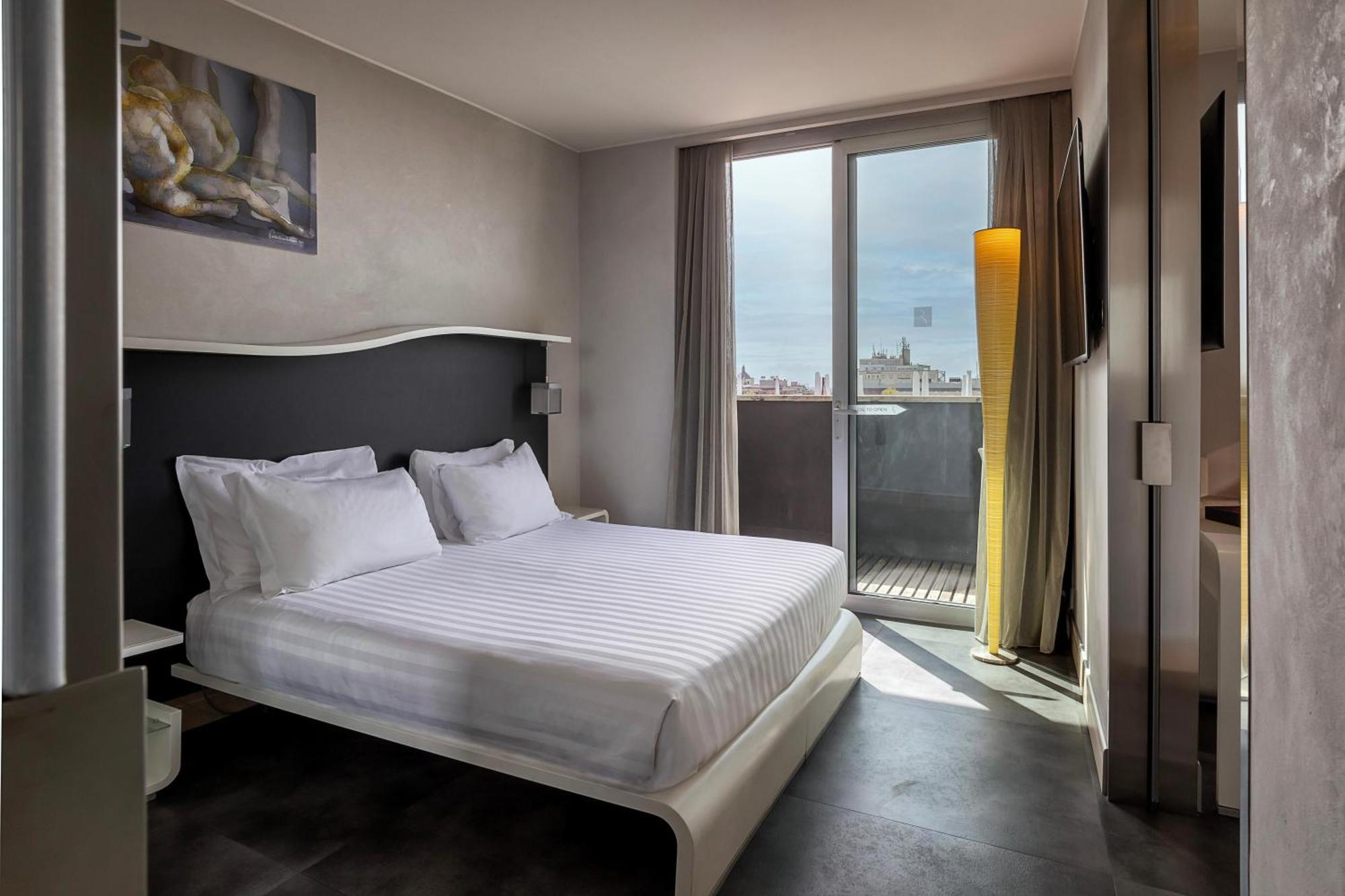 Suíte Júnior com Cama King-size, Terraço e Vista da Cidade