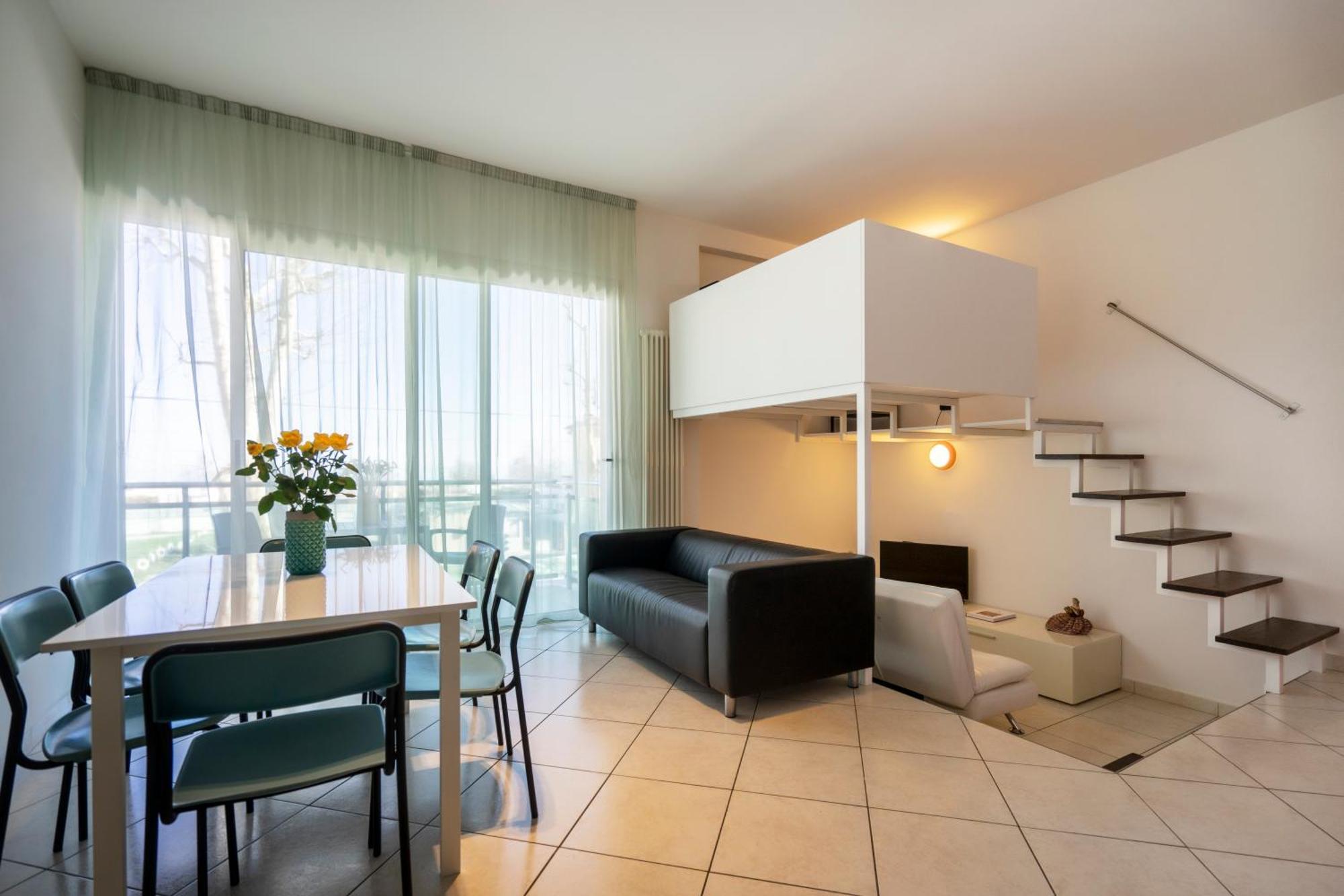 Apartament z 1 sypialnią i balkonem
