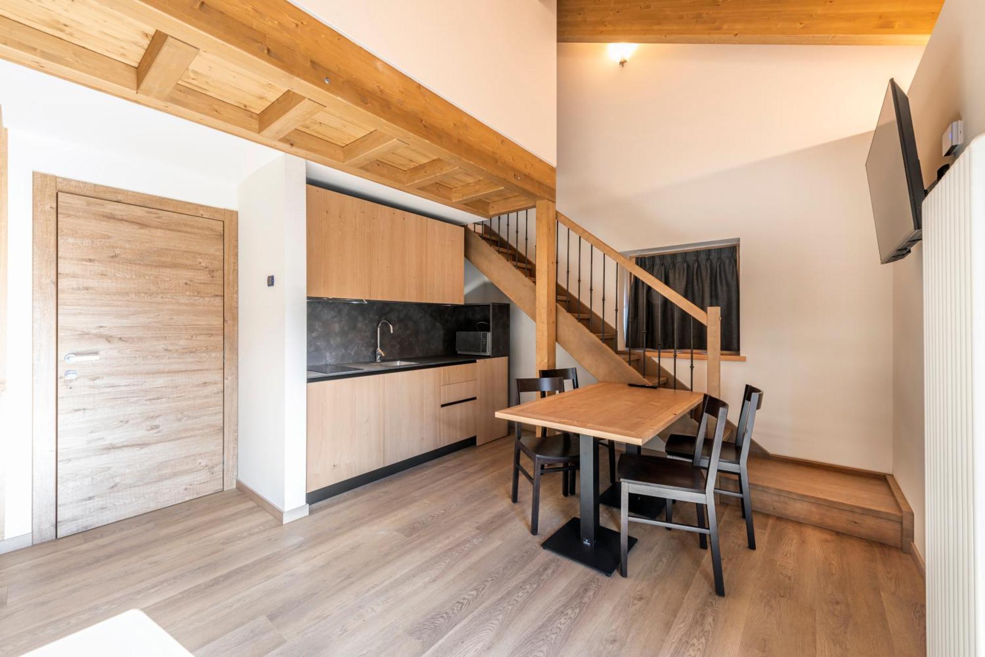 Apartament z 1 sypialnią na poddaszu (4 osoby dorosłe)