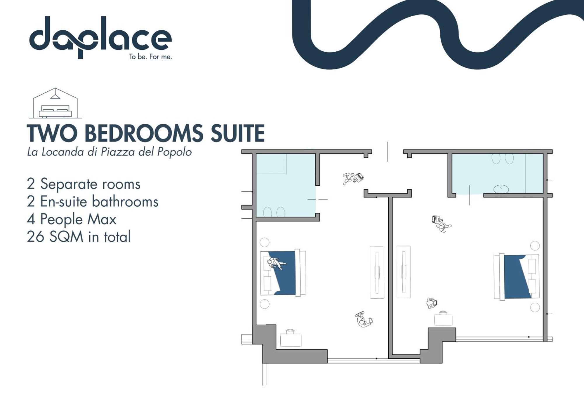 Apartament typu Suite z 2 sypialniami