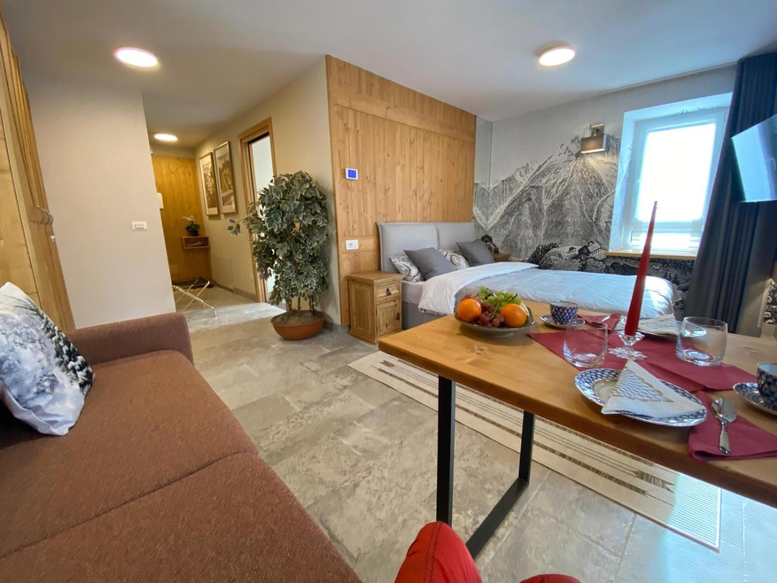 Apartament z widokiem na góry