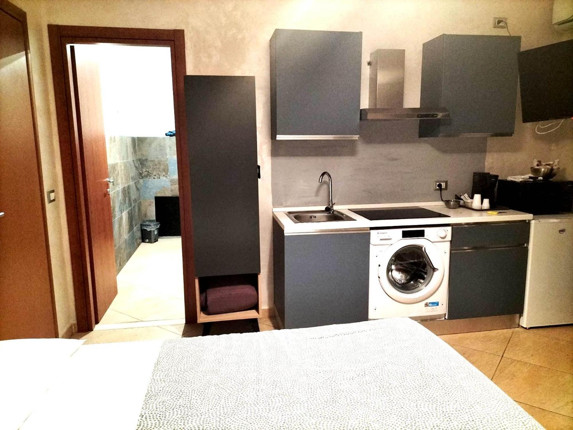 Appartamento Monolocale con 1 Letto Matrimoniale