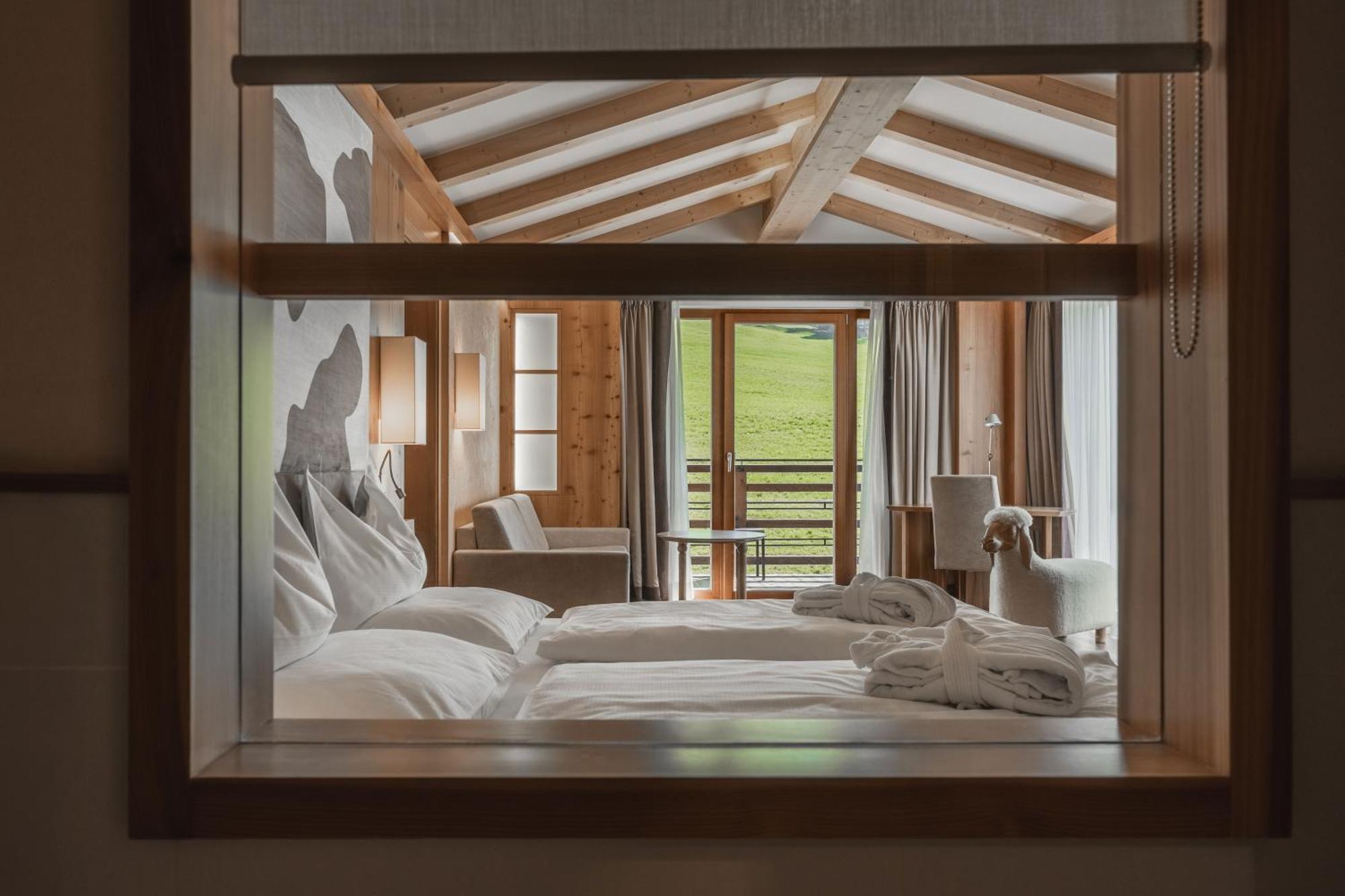 Suite mit 2 Schlafzimmern, Balkon und Bergblick