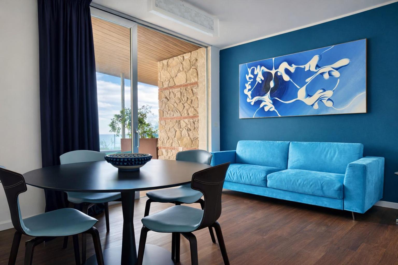 One-Bedroom Apartment with Sea View