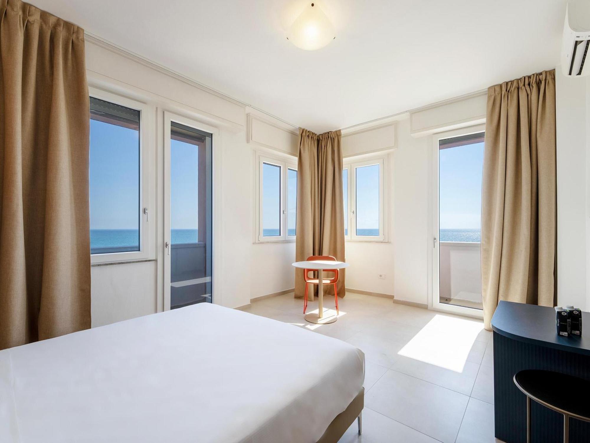 Dreibettzimmer mit Aussicht