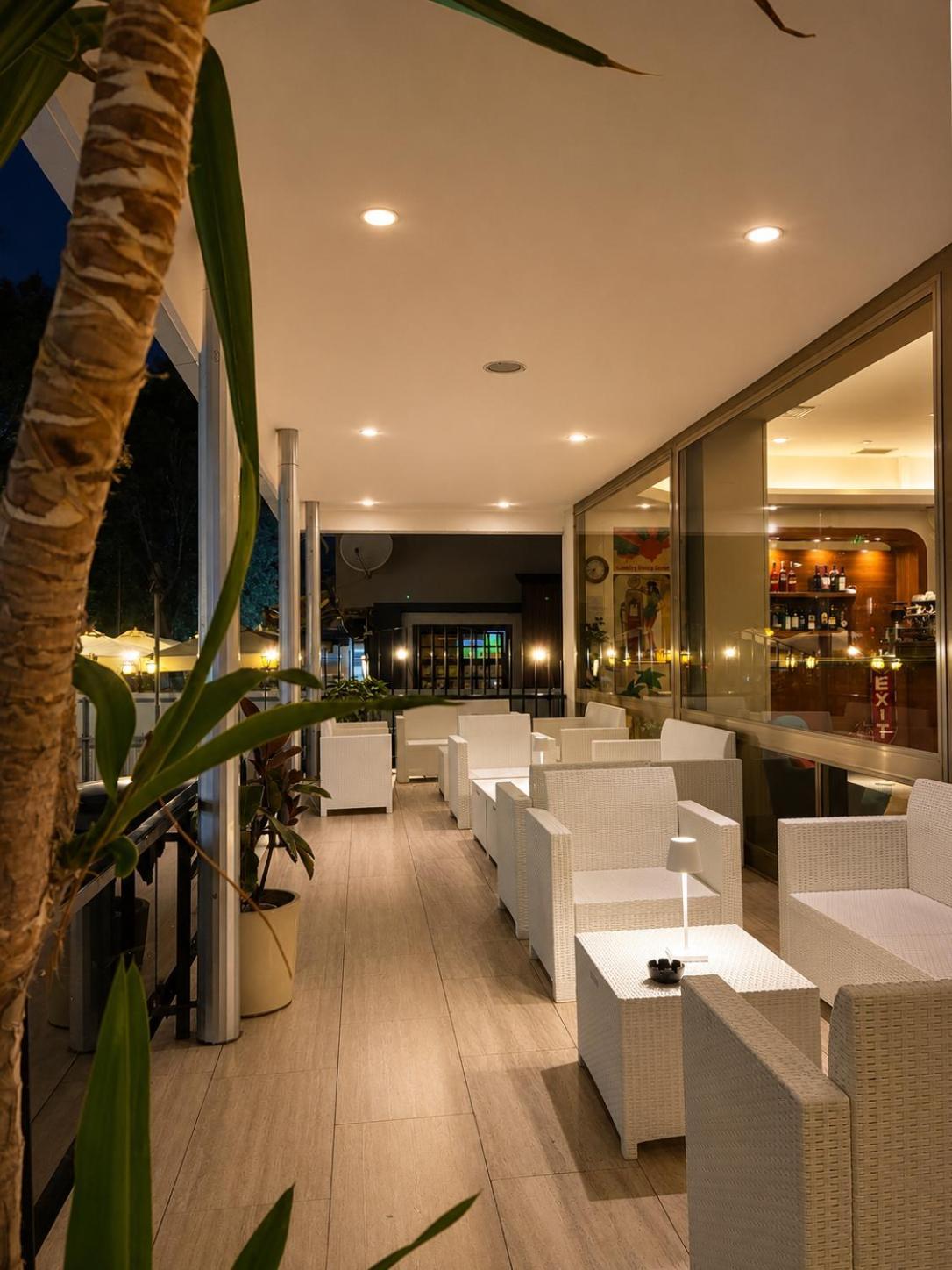 Small Double Room with Balcony and Side Sea View