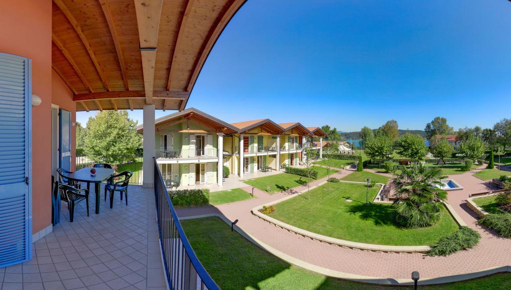 Apartment mit 1 Schlafzimmer und Gartenblick