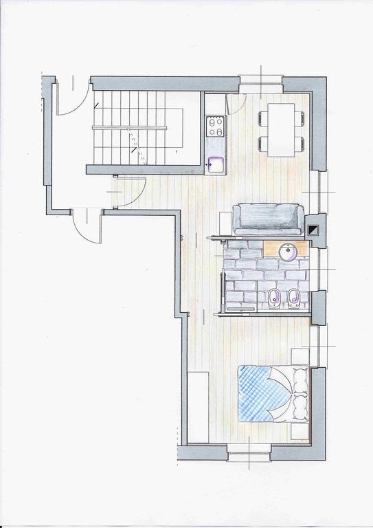 Appartement met 1 Slaapkamer - Eerste Verdieping
