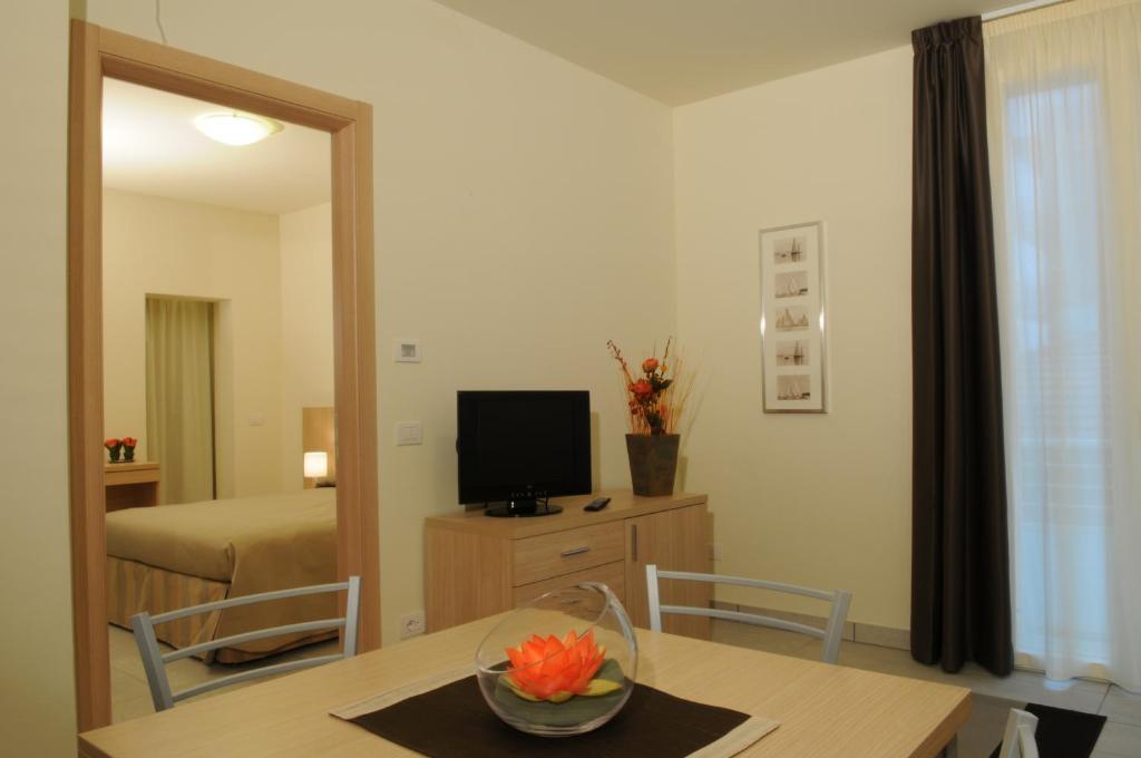 Apartament typu Suite z 1 sypialnią i widokiem na morze