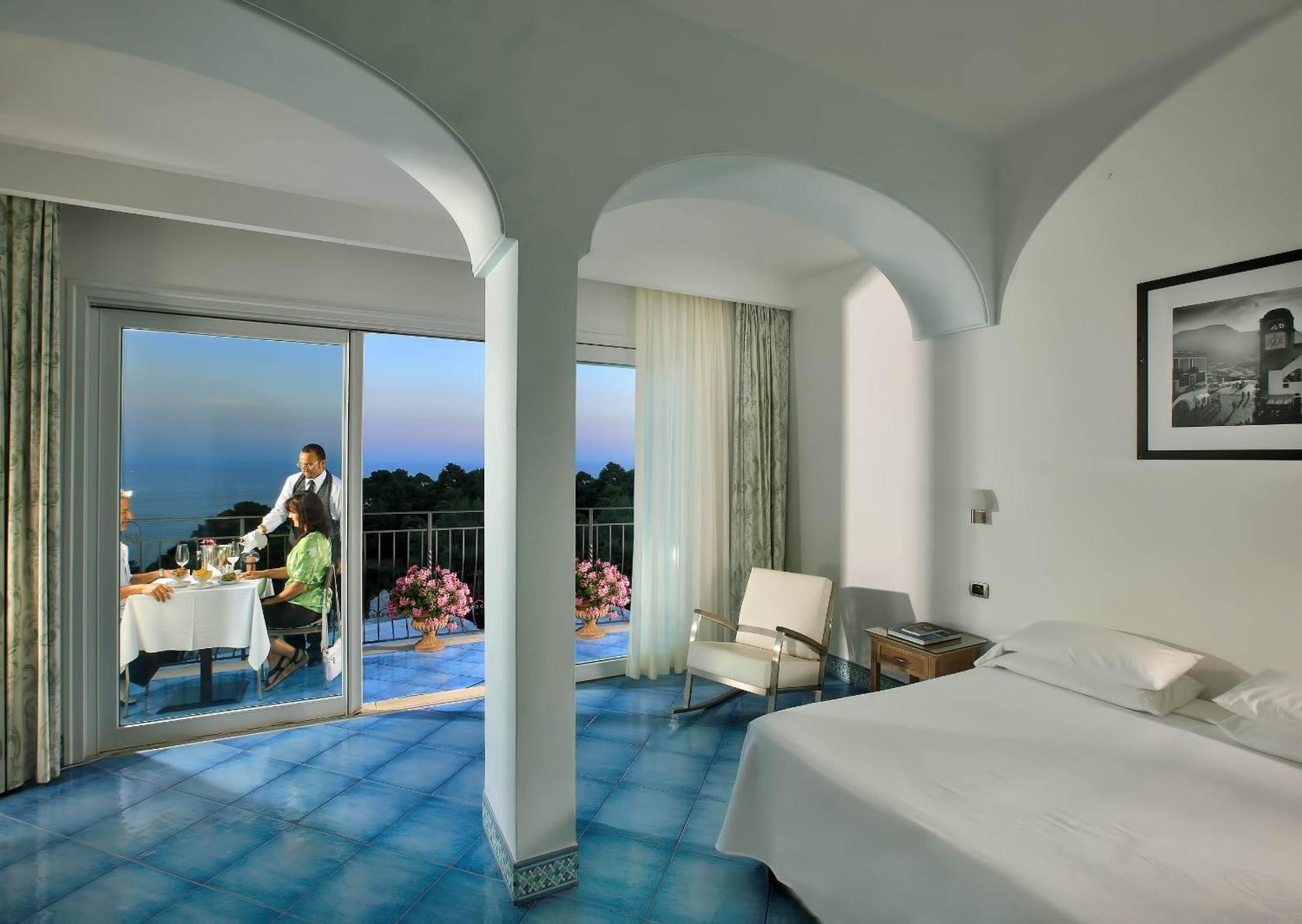 Deluxe Superior Zimmer mit Balkon und Meerblick - oberste Etage