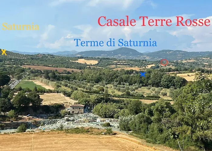 Bed and Breakfast Casale Terre Rosse Garden Saturnia